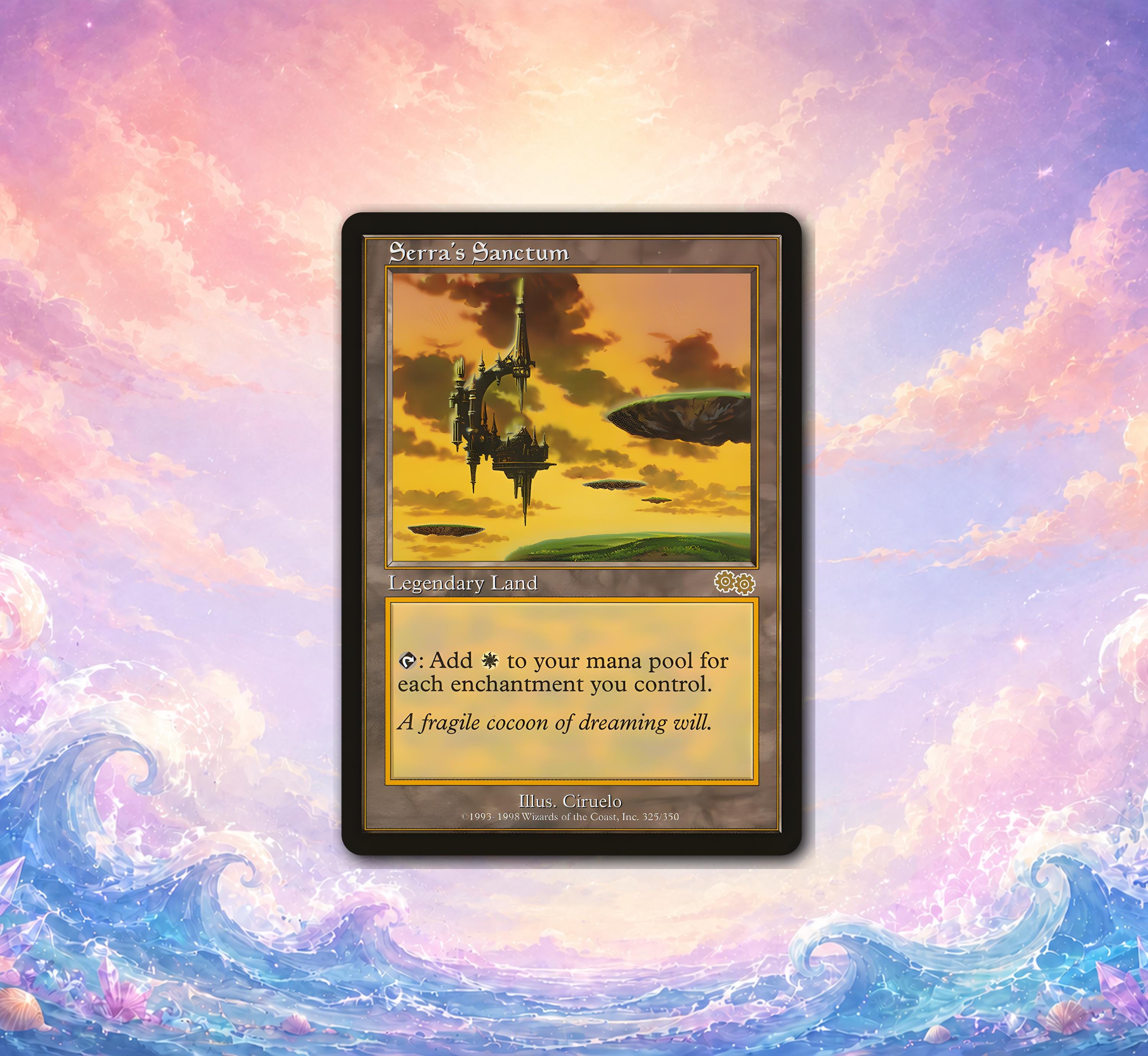 Mtg Serra Sanctum - Etsy