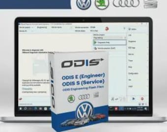 ODIS-Service 25.3.0 + ODIS-Technik 19.0.0 Volle Diagnostische & blinkende Reihe