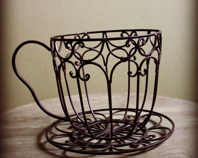 Large Tea Cup Newborn Photography Prop 25.5 Around Opening X 8 Tall Etsy