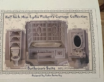 Miss Lydia Pickett’s Cottage Collection Bathroom KIT