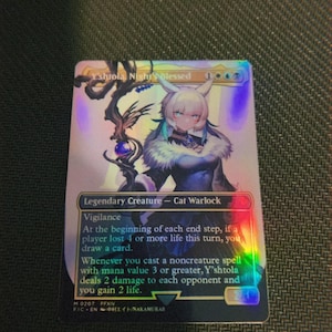 cat girl final fantasy mtg Anime Warlock Card Sleeves 102 Pack – Compatible with & TCGs – Perfect for Y'shtola, Night's Blessed & Commander Decks – Premium Card Game Sleeves for Magic there is an additional end step after this step. Gaelicat C 0022 - Final