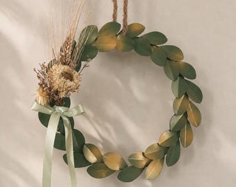 Olive Golden Wreath