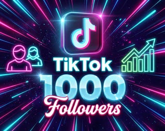 1 000 abonnés TikTok Réel et rapide | Campagne de croissance de l'audience jusqu'à 10 000 personnes | Promotion rapide | Stratégie d'engagement actif
