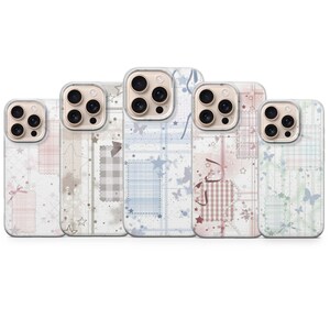 Coquette Coque pour iPhone 17, 16, 15, 14, 13, 12, souple pour iPhone 17, 16, 15, 14, 13, 12, Samsung S26, S25, S24, S23, A16, A56, Pixel 10, 9Pro