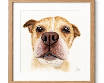 Personalized Dog Portrait