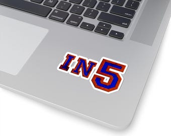 NY "IN 5" Sticker
