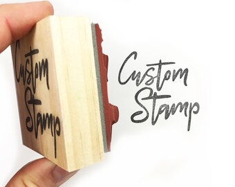 hand carved rubber stamps