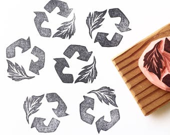 hand carved rubber stamps