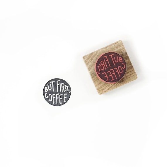 Coffee cup stamp, Business logo stamp, Product brand stamp, Hand carved rubber stamp Coffee cup stamp, Business logo stamp, Product brand stamp, Hand carved rubber stamp
