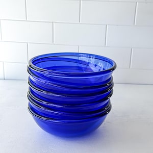 Arcoroc blue glass - Etsy 日本