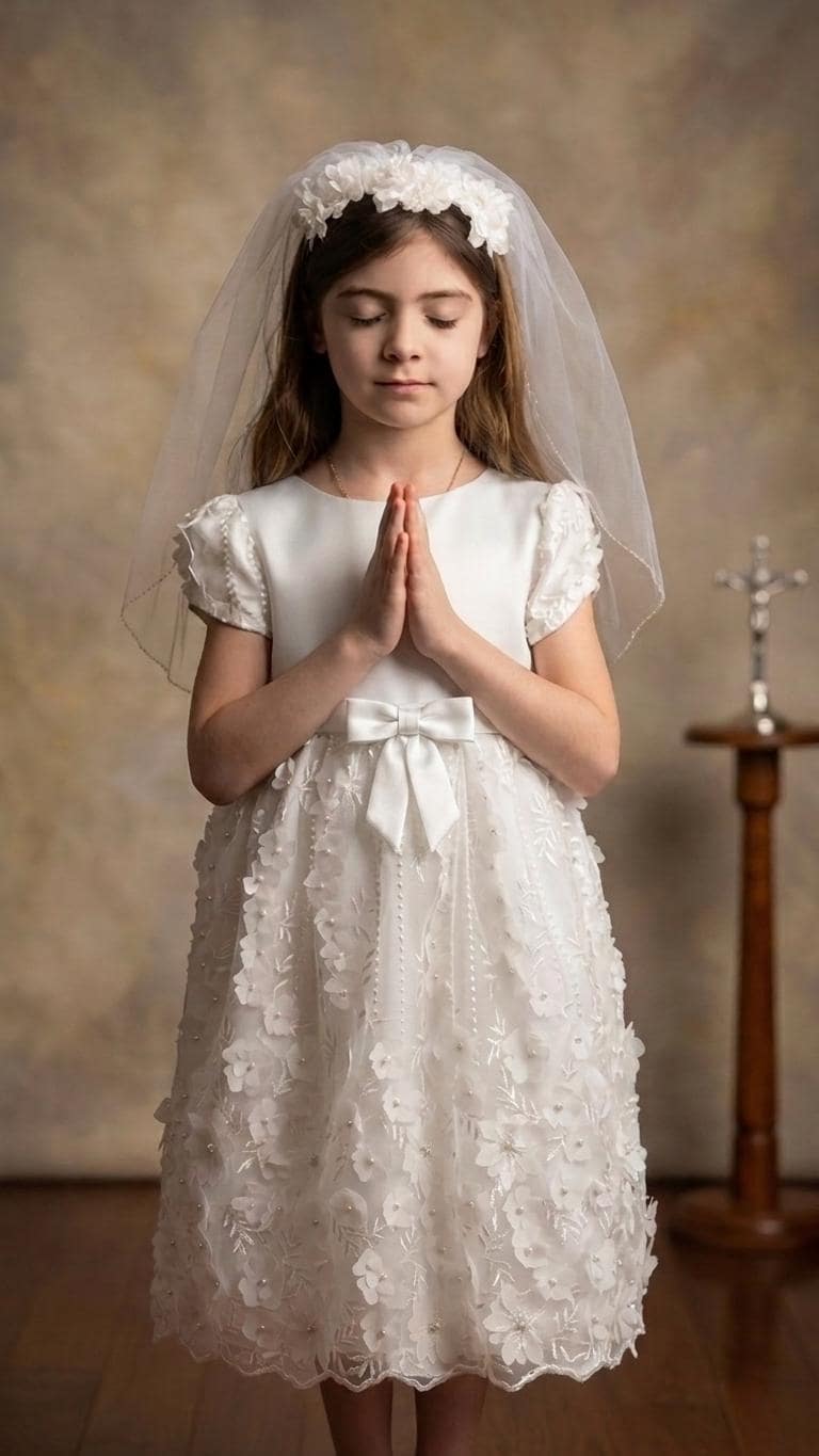 Lace Confirmation Outfits For Girls White Dresses For Juniors Confirmation Teens Lace Dress White Confirmation Dresses –
