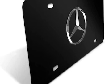 Osłona tablicy rejestracyjnej do Mercedesa-Benza, stal nierdzewna