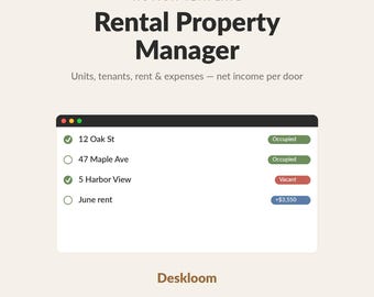 100% perfekt geborgen, gestiftet Landlor Income & Expense Controller | Download Download