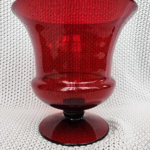 Ruby Red Blenko 428L Pre-designer Urn