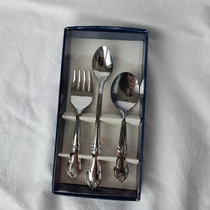 Scrolls Japan Singles | Salem Glossy Stainles Flatware