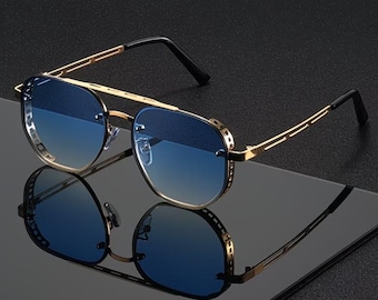 Polarized Sunglasses for Men & Women, UV400 Protection, Fashion Retro Shades, Lightweight Designer Sunglasses, Unisex Outdoor Eyewear