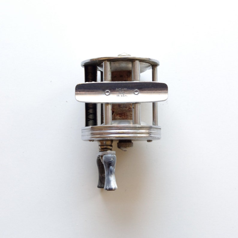 Vintage Bronson Mercury 2550 Fishing Reel Home Decor Man Etsy