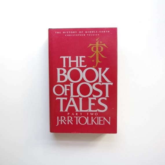 Jrr Tolkien The Book Of Lost Tales Vol 2 1984 History Etsy