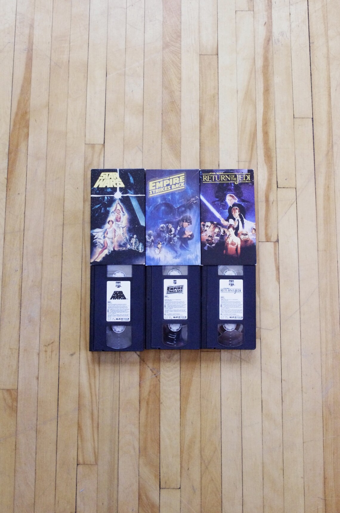 1988 star wars trilogy vhs box set
