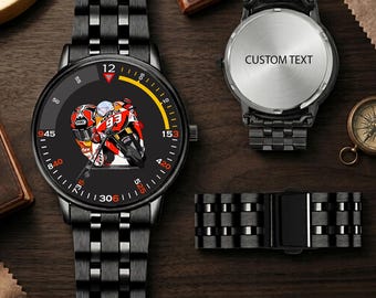 Reloj Honda Racing, regalo personalizado con grabado / Reloj de pulsera para automóviles