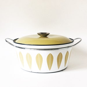 Mid Century Cathrineholm 4 Quart Butterscotch Stockpot