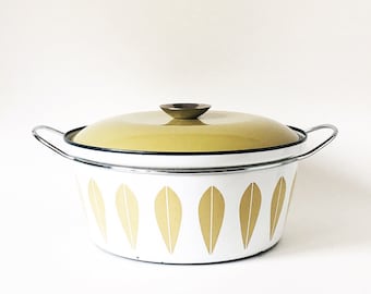 Mid Century Cathrineholm 4 Quart Butterscotch Stockpot