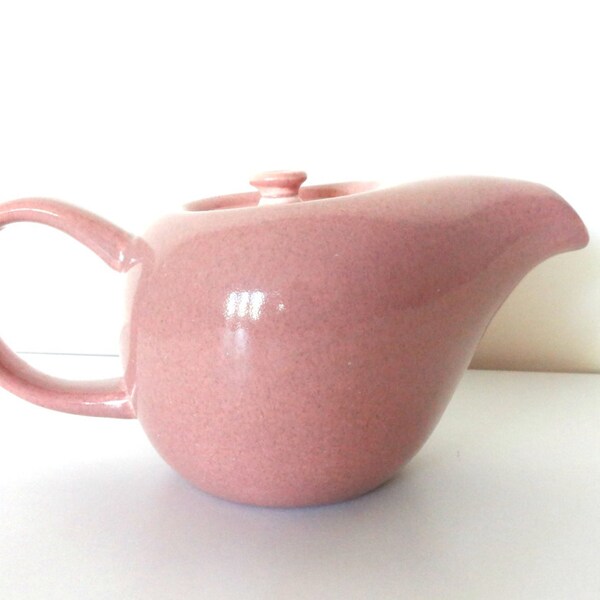 Russel Wright American Modern Mini Coffee Pot with Lid in Coral