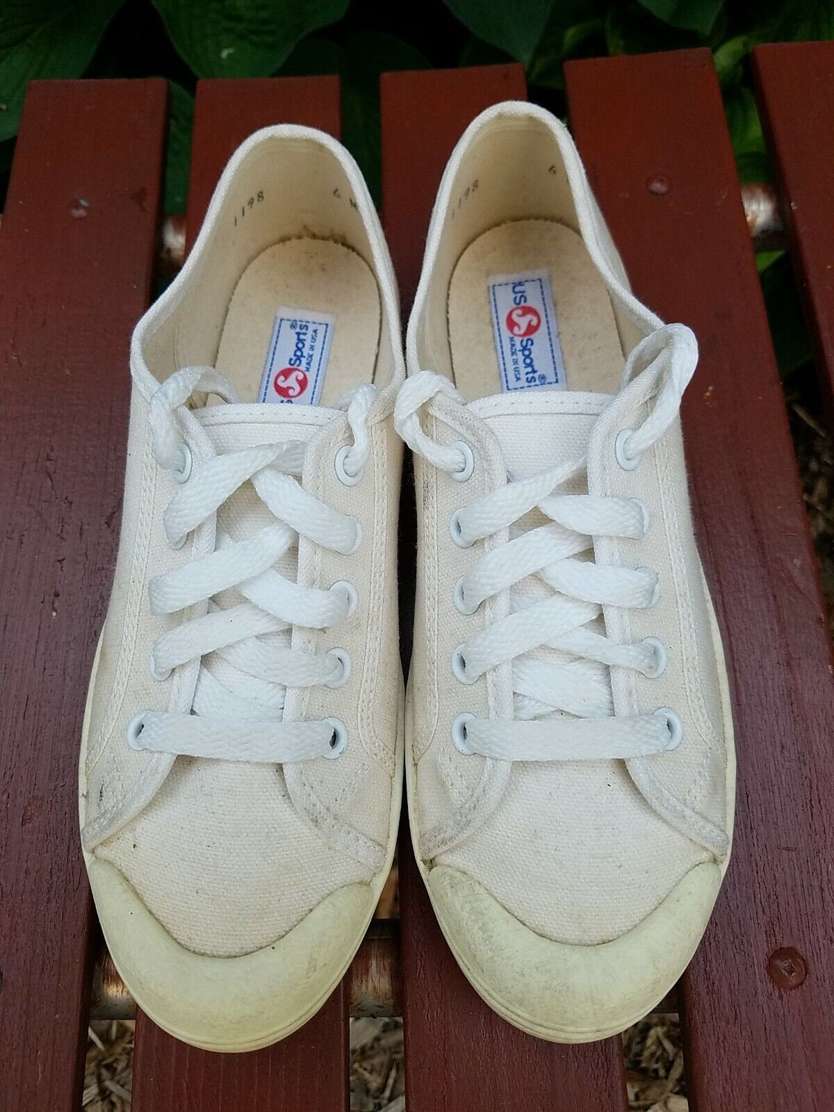 Vintage U.S. Sport Canvas Rubber Toe Old School Style