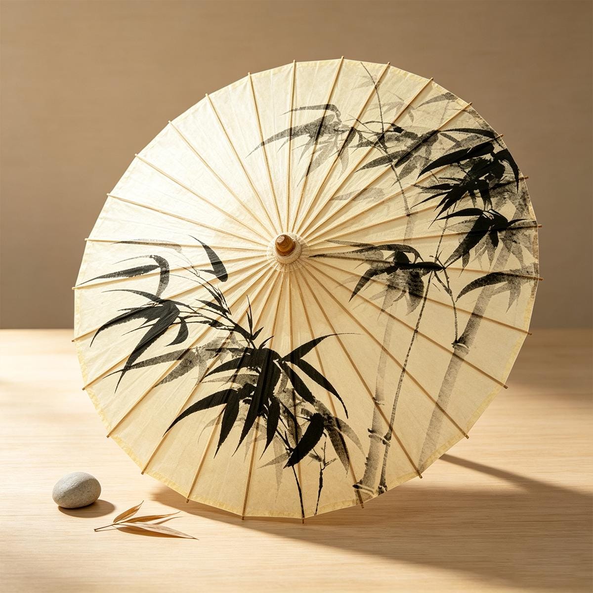 Handmade Bamboo Oil Paper Umbrella, Traditional Parasol, Vintage Bridal Umbrella, Retro Sunshade, Wedding Photography Prop