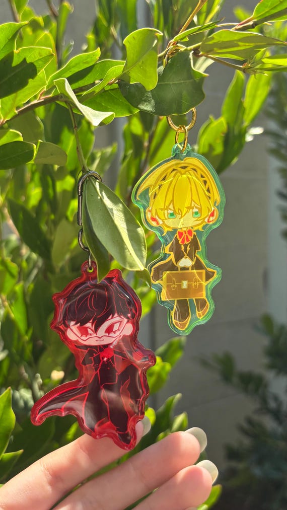 Persona 3/5 | Epoxy Finish Acrylic Keychain (2.9 in)