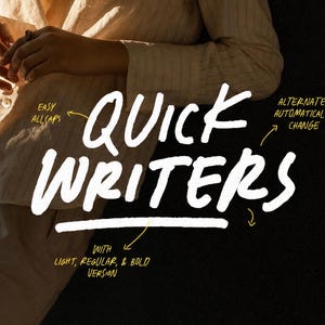 Handwritten Font: Brush Script, Bold Marker Font, Casual Handwriting, Logo Branding Font, Canva Cricut Font, Modern Script