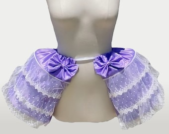 Lilac and Lace Pannier Rococo Marie Antoinette