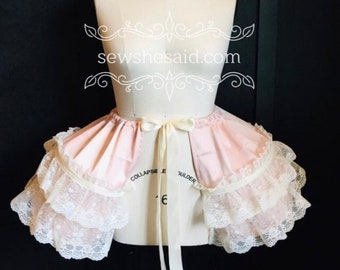 2‑Tier Lace Rococo Statement Pannier