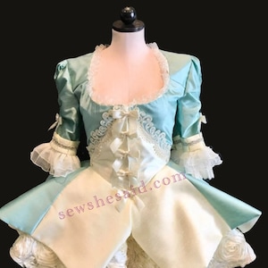 Marie Antoinette Rococo Dress Costume