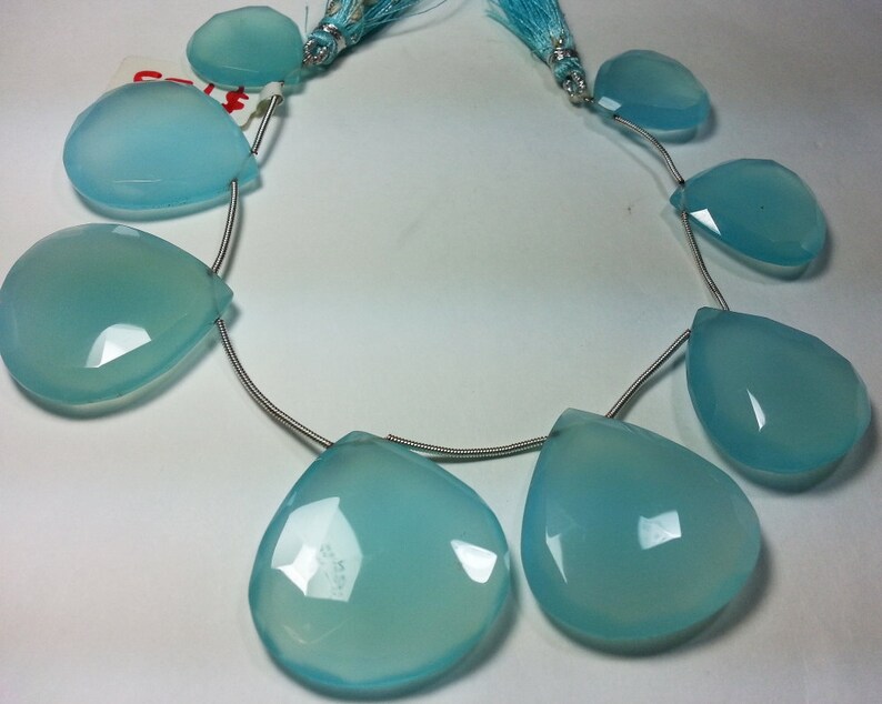 High Quality Seafoam Aqua Blue Seafoam Green Chalcedony | Etsy