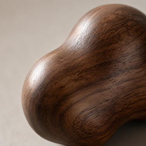 Boutons en bois nuage, poignées de tiroir en noyer, poignées d'armoire en bois, boutons de commode pour chambre d'enfant, bouton de garde-robe en chêne, quincaillerie d'ameublement minimaliste douce image 8