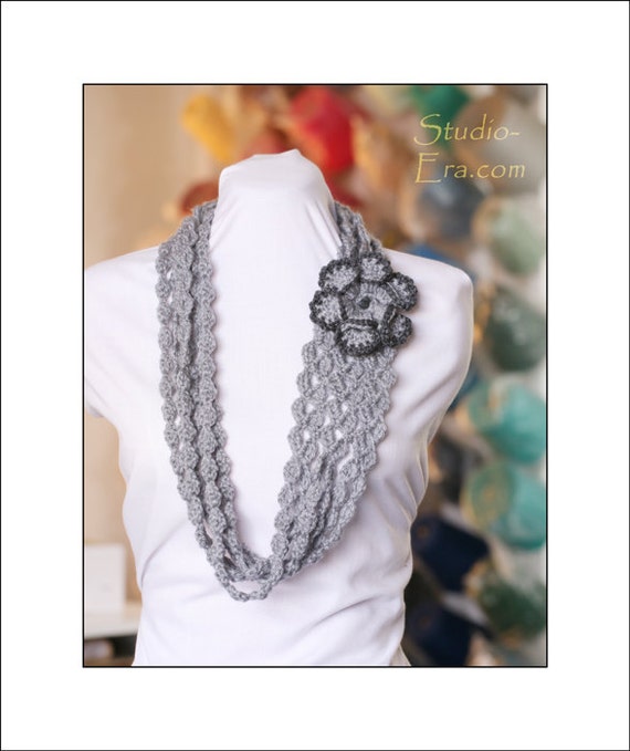Etsy shop crochet necklace