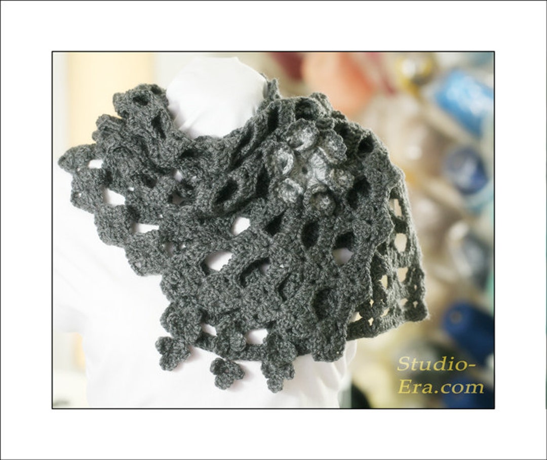 PATTERN - Crochet - Cowl / Infinity Scarf / Cape / Shawl - Etsy