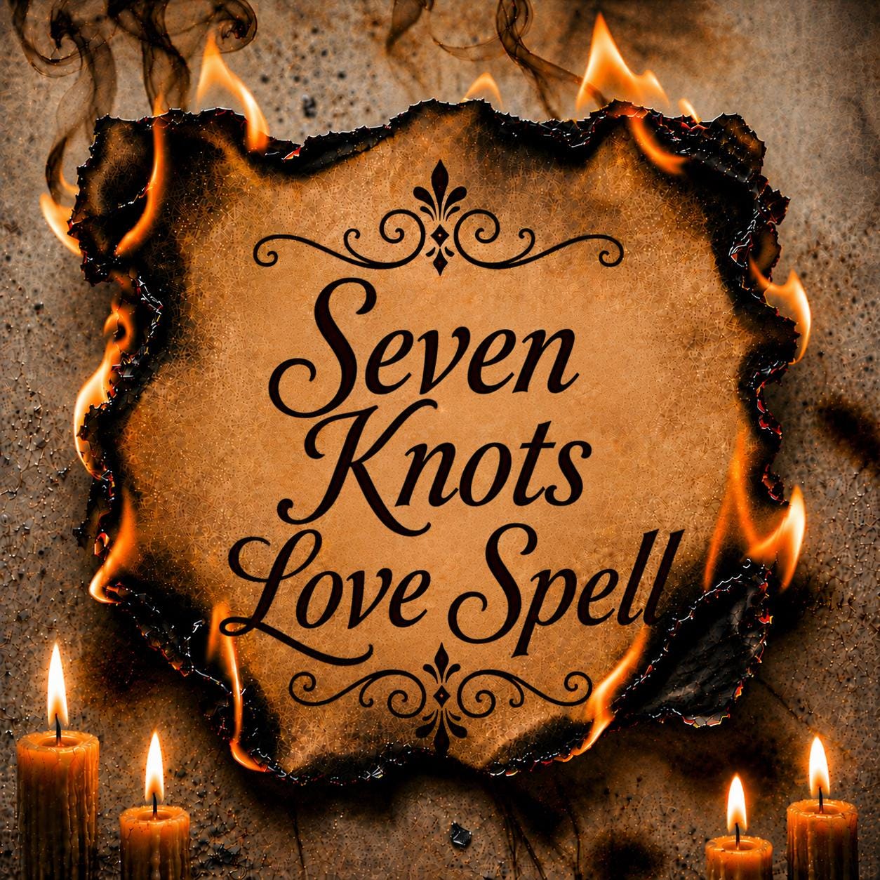 Seven Knots Love Spell, Ancient Binding Ritual | Love Connection Casting, Devotion & Commitment Working, Heart Bond Strengthening Spell