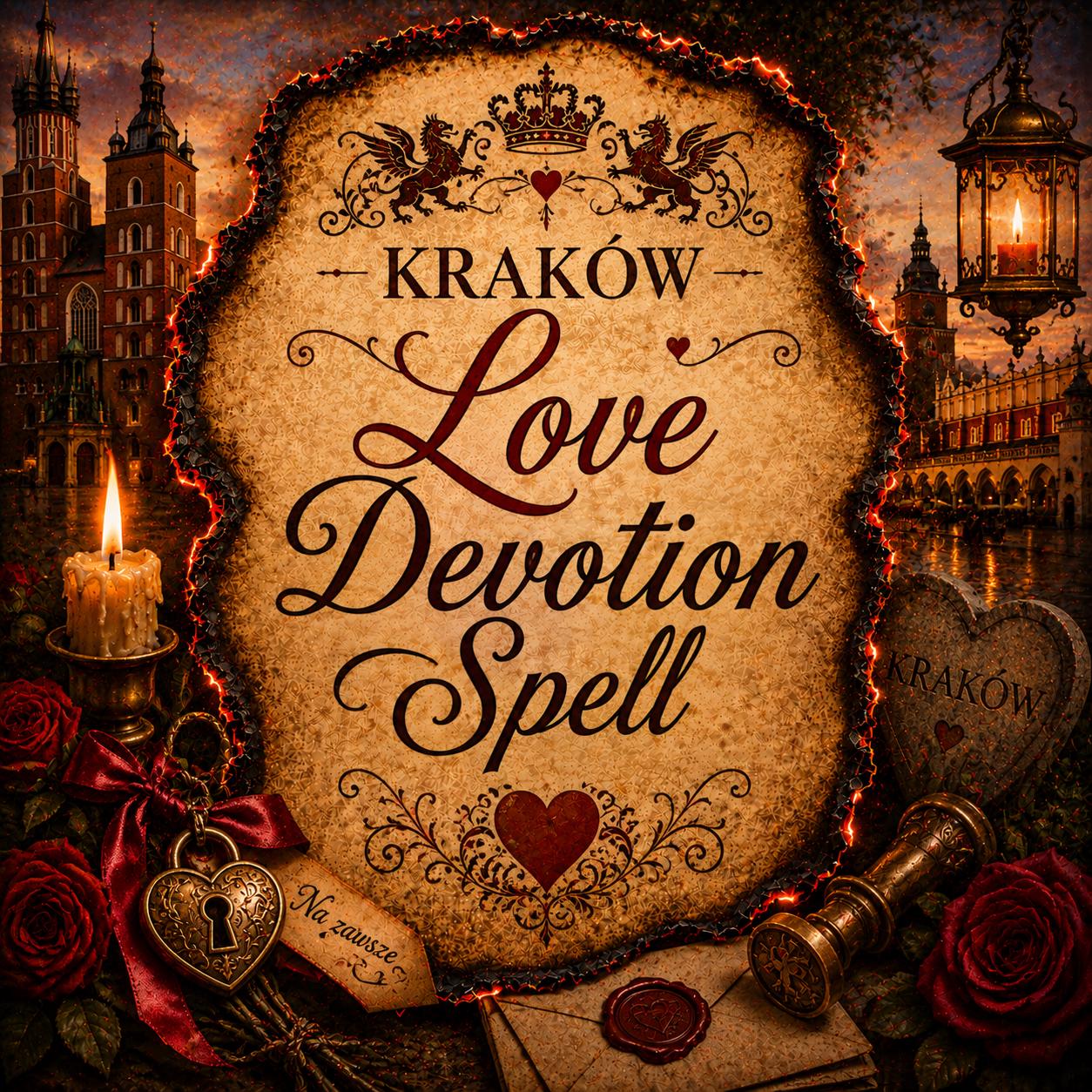 Kraków Love Devotion Spell, Ancient Polish Love Ritual | Loyalty & Commitment Casting, Deepen Love Connection, Romantic Devotion
