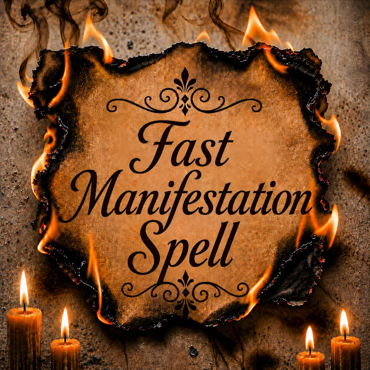 Fast Manifestation Spell, Rapid Intention Ritual | Goal Achievement Casting, Desire Manifesting Working, Opportunity Attraction Spell