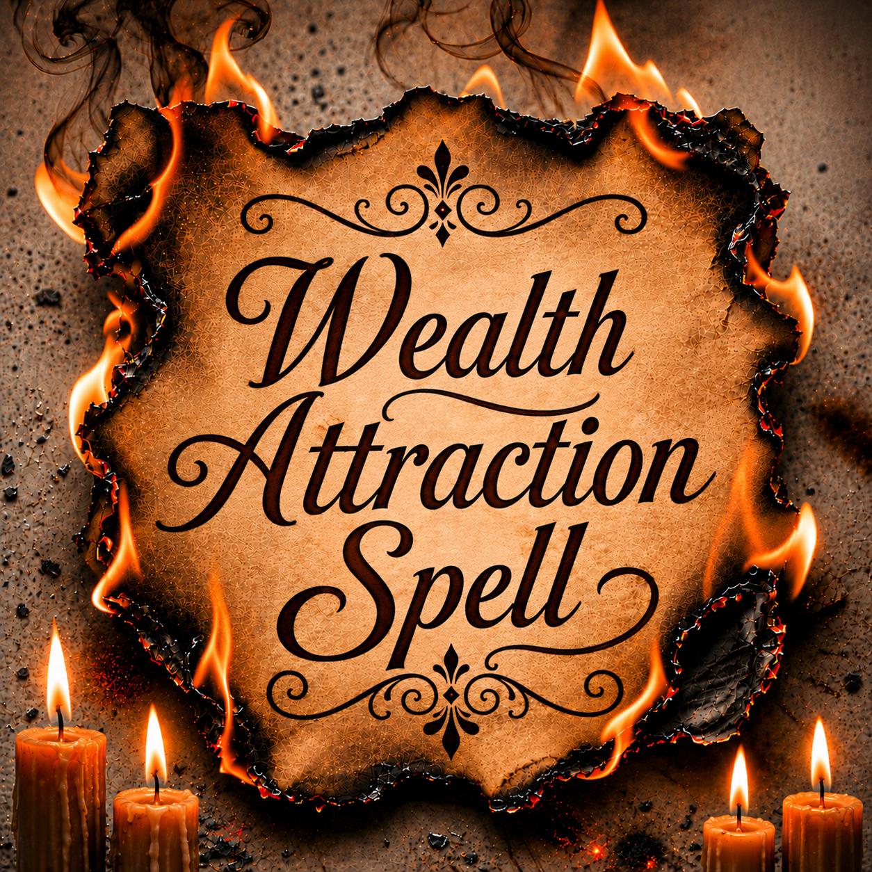 Wealth Attraction Spell, Financial Prosperity Ritual | Money Magnet Casting, Abundance Manifestation Working, Wealth Energy Spell, Success