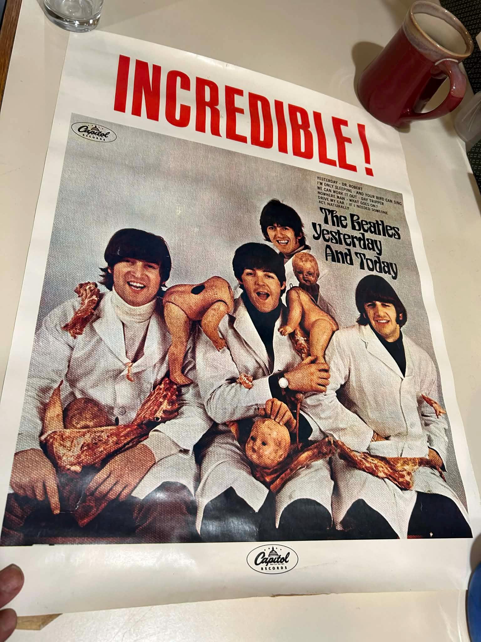 Beatles Yesterday and Today Poster - Etsy