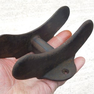 Rare Antique Boot Scrape, Antique Cast Iron Gardener&#39;s Boot Scrape, Hand Forged Iron, FREE PRIORITY SHIPPING!!
