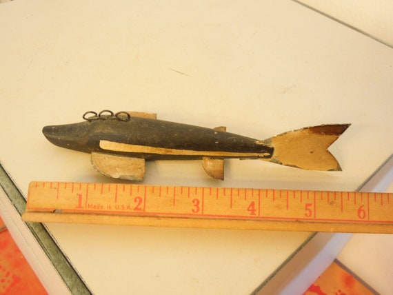 Buy Rare Antique Signed Ice Fishing Spear Decoy, Homemade Fishing Decoy,  FREE SHIPPING Online in India 