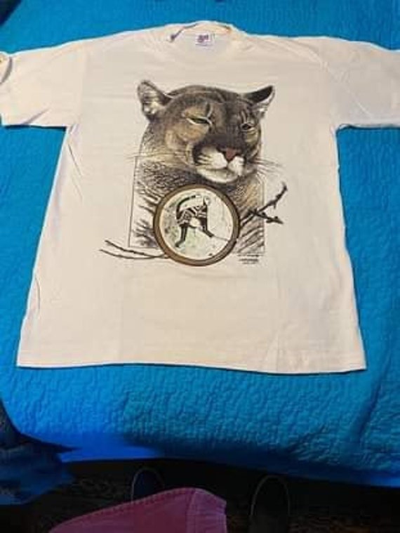 Rare 1990's New Cougar T-Shirt, New Old Stock Clo… - image 1