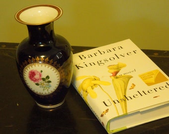 Vintage Reichenbach German Vase, Porcelain Echt Kobalt Vase, FREE SHIPPING!!