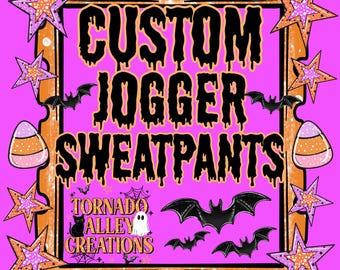 Custom Bleached Sweatpants | Cozy Solid Joggers