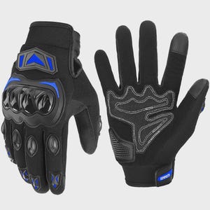 Motorcycle Gloves Full Finger Touchscreen Hard Knuckle Protective Riding Gear Breathable Mesh Biker Racing Motocross Gloves Men Women