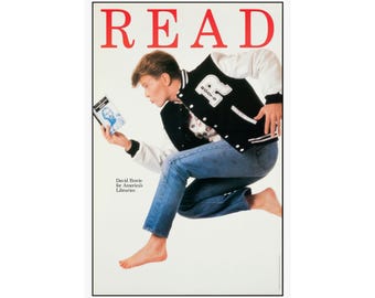 David Bowie Retro Classroom Poster